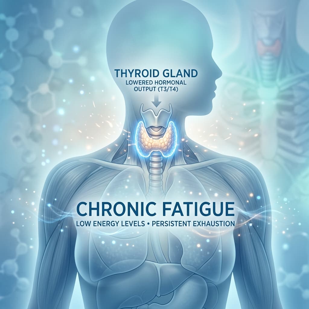 Imagen de portada para ¿Cansancio eterno o tiroides? Cómo saber si tu fatiga es un problema hormonal.