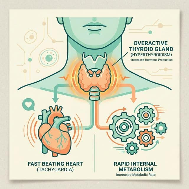 Imagen de portada para Hipertiroidismo: Causas, síntomas y diferencias con el Hipotiroidismo