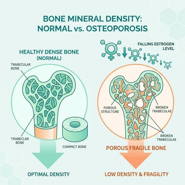 Imagen de portada para Osteoporosis y Menopausia: Cómo cuidar tus huesos y prevenir fracturas